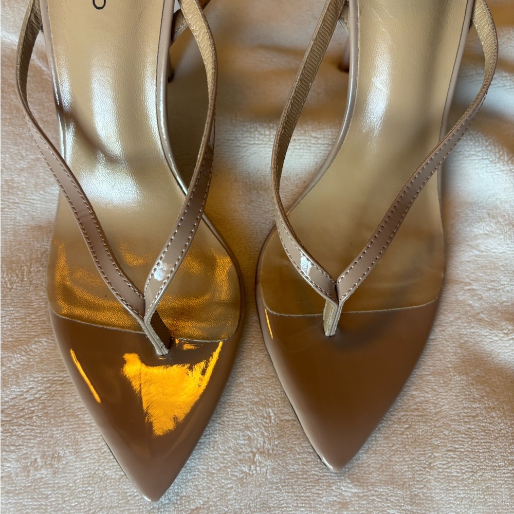 Tony Bianco Tan Stiletto Heels - Picture 4 of 8
